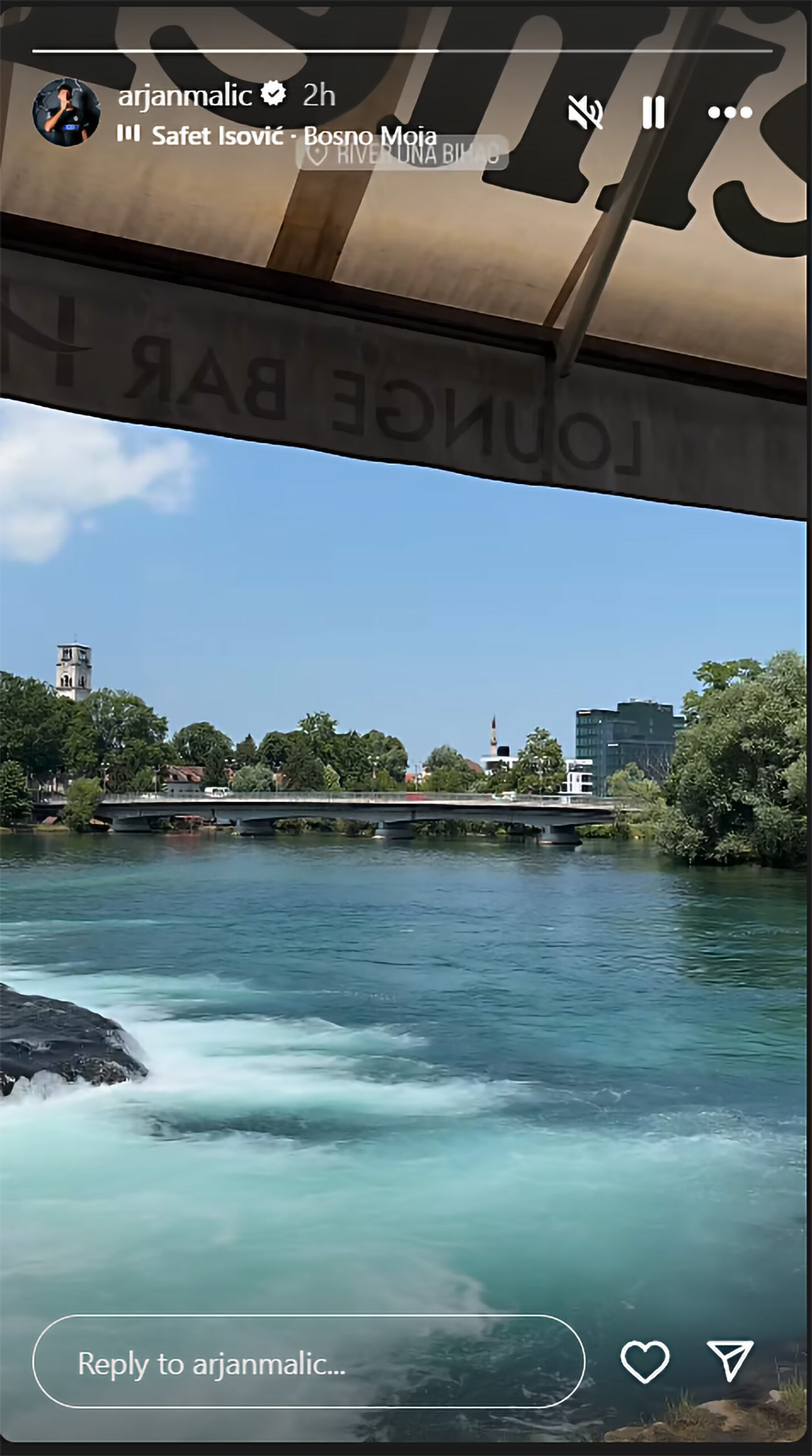 tete-1 FOTO/ Arjan Malić odmara u BiH, objavio je video uz pjesmu “Bosno moja”