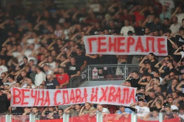 Crvenoj zvezdi prijeti kazna UEFA-e zbog parole ratnom zločincu Ratku Mladiću: Već su kažnjeni ranije