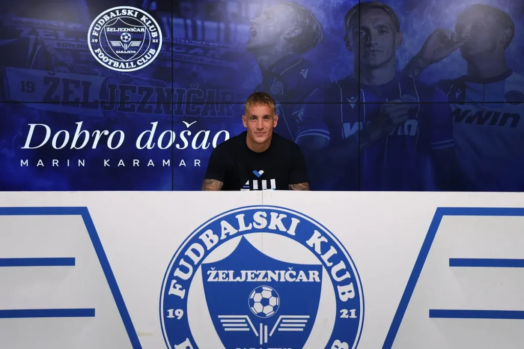 Poznato lice ponovo na Grbavici: Željezničar vratio Marina Karamarka i predstavio ga simpatičnim videom (VIDEO)