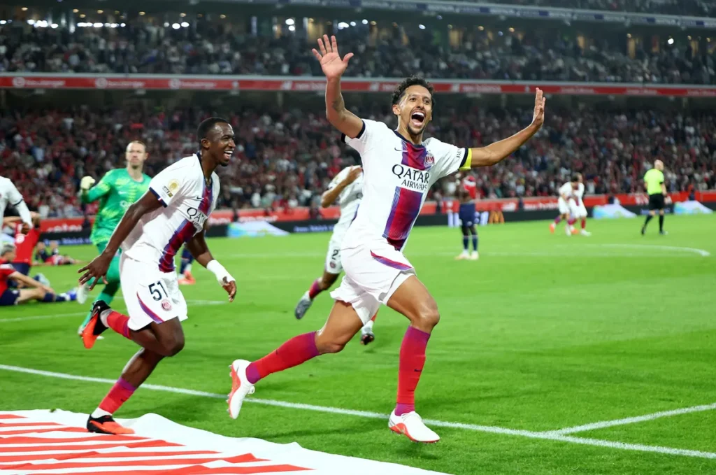 PSG se izvukao u nevjerovatnoj završnici: Lille imao dva gola prednosti do 91. minute