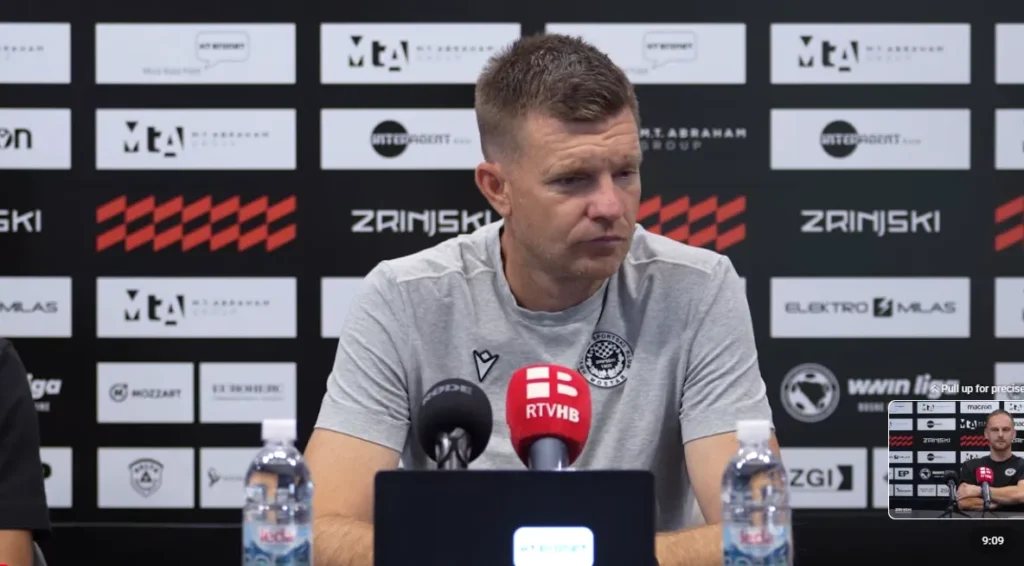 Rožman uoči Sarajeva: Želimo imati kontrolu u oba smjera igre