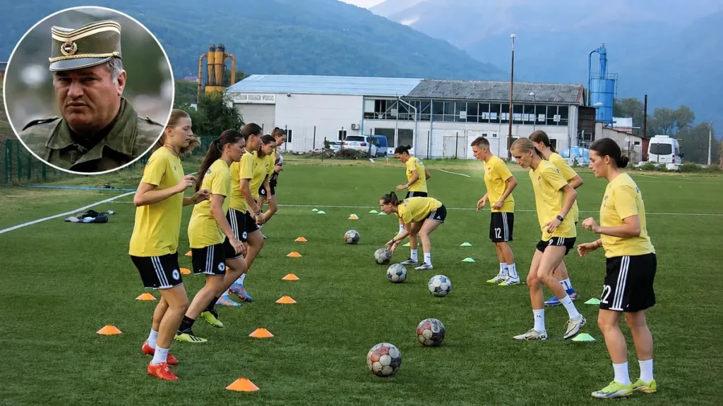 SFK Libero iz Goražda zbog veličanja Ratka Mladića suspendovao dvije igračice