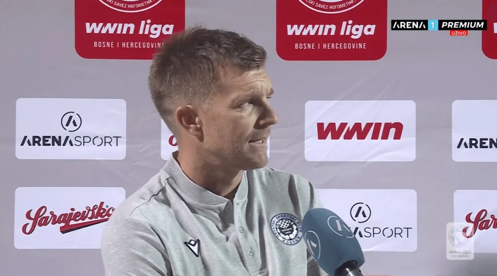 Simon Rožman prokomentarisao pobjedu Zrinjskog protiv Sarajeva