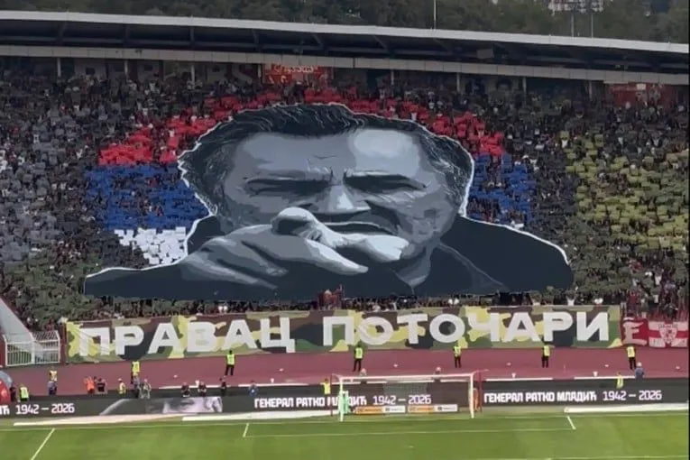 Delije posvetile koreografiju Mladiću, potez Crvene zvezde još je gori