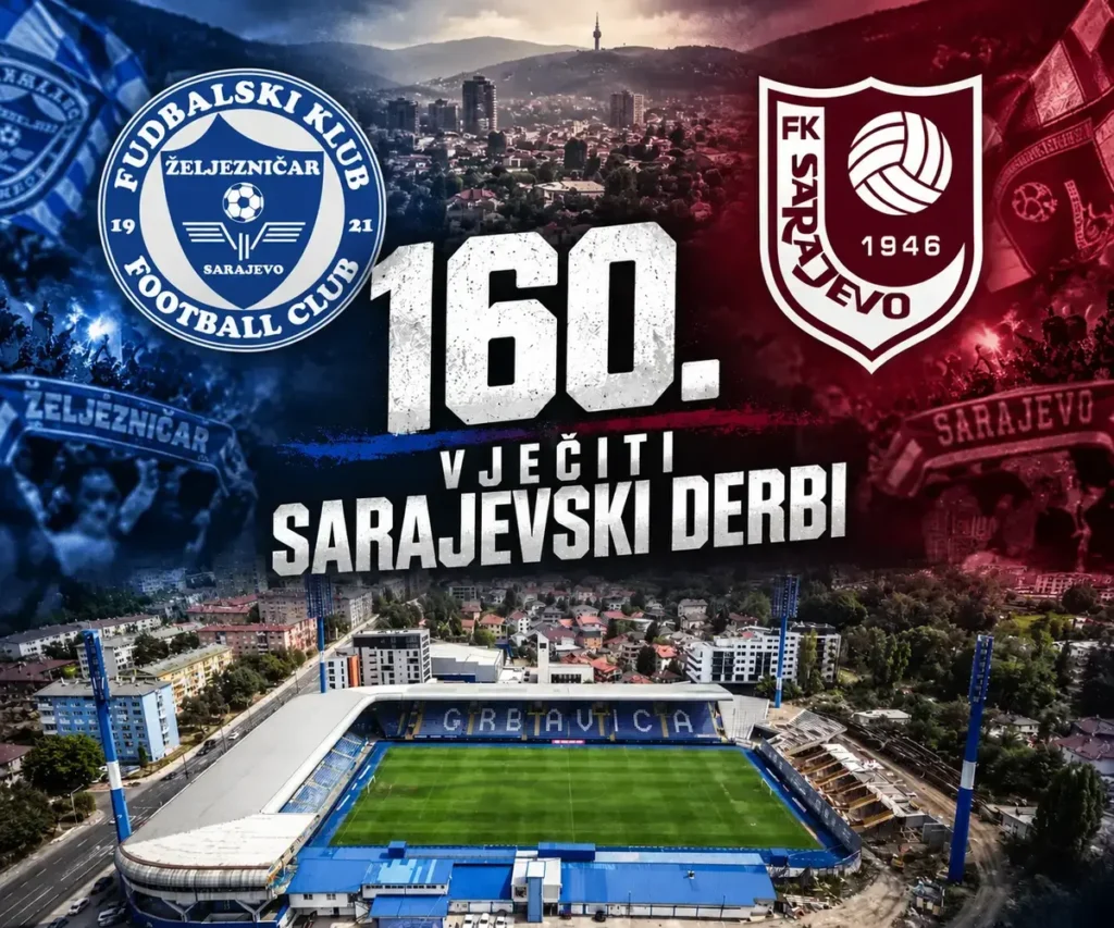Je li ovo najizjednačeniji gradski derbi na svijetu? Brojke Željezničara i Sarajeva su nevjerovatne