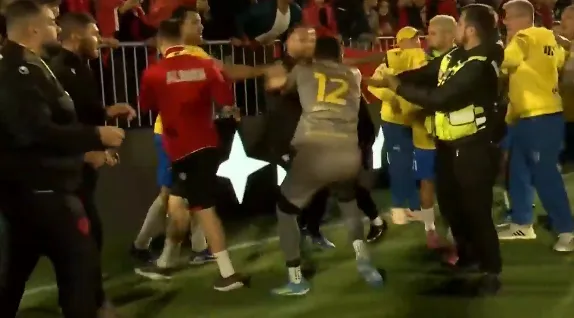 Totalni haos: Žestoka tučnjava Albanca i Brazilaca na Svjetskom prvenstvu (VIDEO)