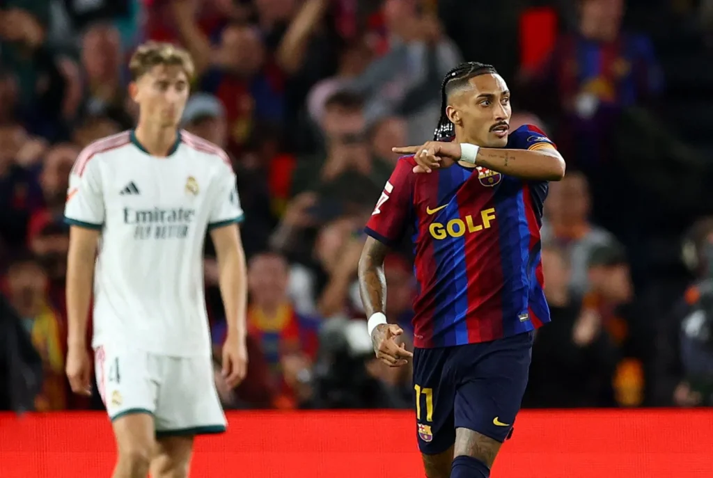 Barca se vratila u El Clasico, Raphinha pogodio za izjednačenje protiv Reala