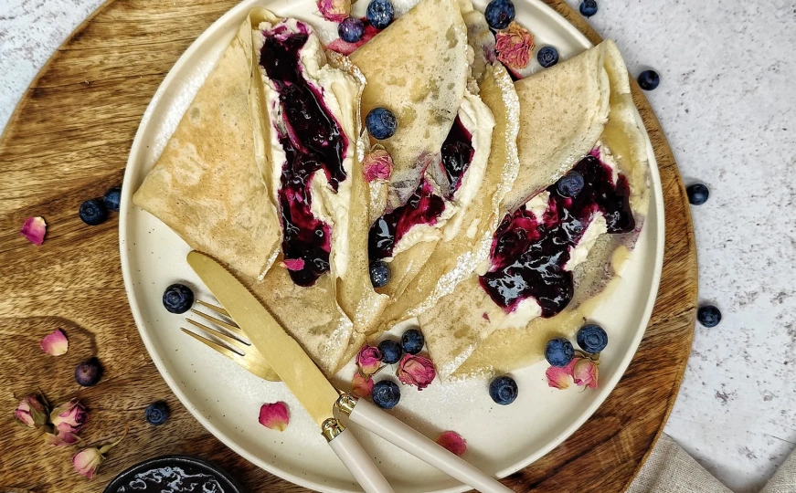 Cheesecake palačinke s borovnicama: Neobičan desert koji vrijedi isprobati