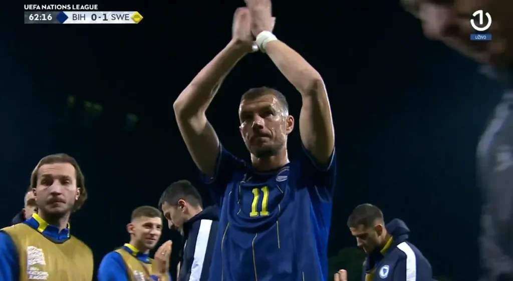 Edin Džeko završio reprezentativnu karijeru: “Hvala ti kapitenu za sve!” (VIDEO)