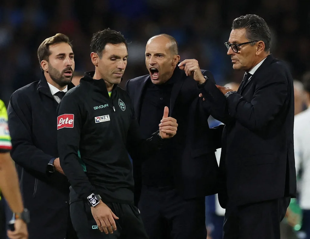 Massimiliano Allegri saznao kaznu nakon burne reakcije protiv Rome