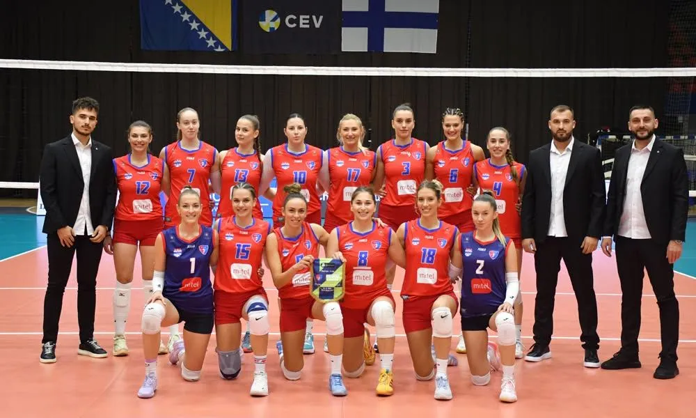 Odbojkašice Borca poražene na europskoj premijeri u ispunjenom Boriku
