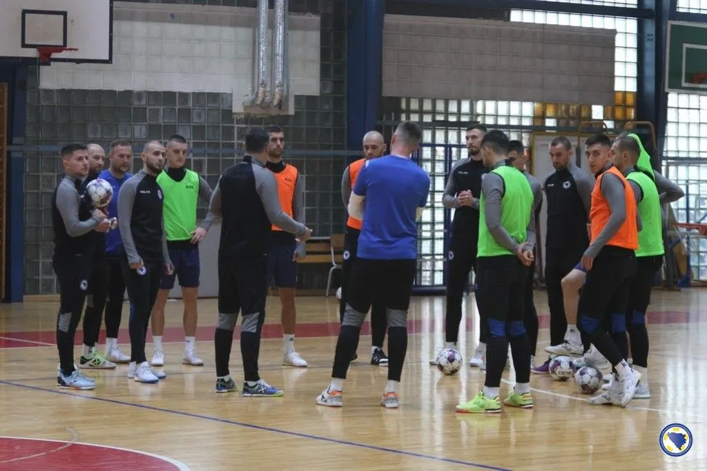 Okupila se futsal reprezentacija, atmosfera sjajna pred početak kvalifikacija
