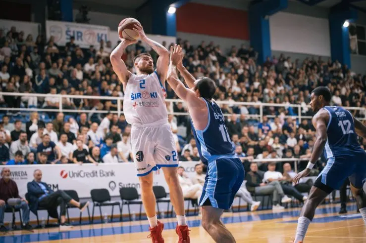 Prvi poraz Širokog u ABA ligi, Slovan slavio u dvorani Pecara