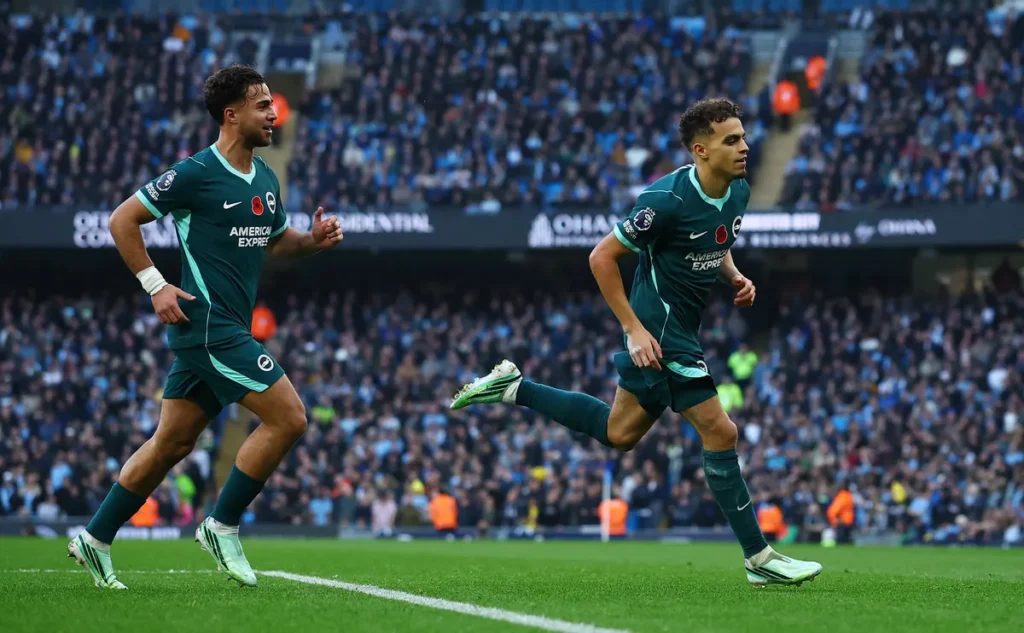 Šok na Etihadu: Brighton srušio Manchester City i stigao u sami vrh tabele
