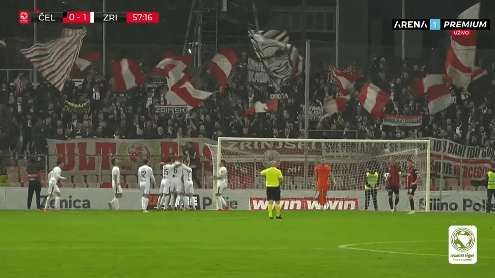 Zrinjski iskoristio brojčanu prednost i poveo protiv Čelika u Zenici
